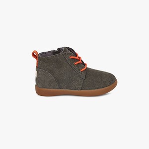 Ugg Kristjan Chukka Kids Boots Olive (2371JUGTQ)